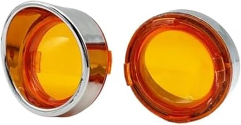 Vuzmode Motorcycle Bullet Turn Signal Light Lens Cover - Image 4