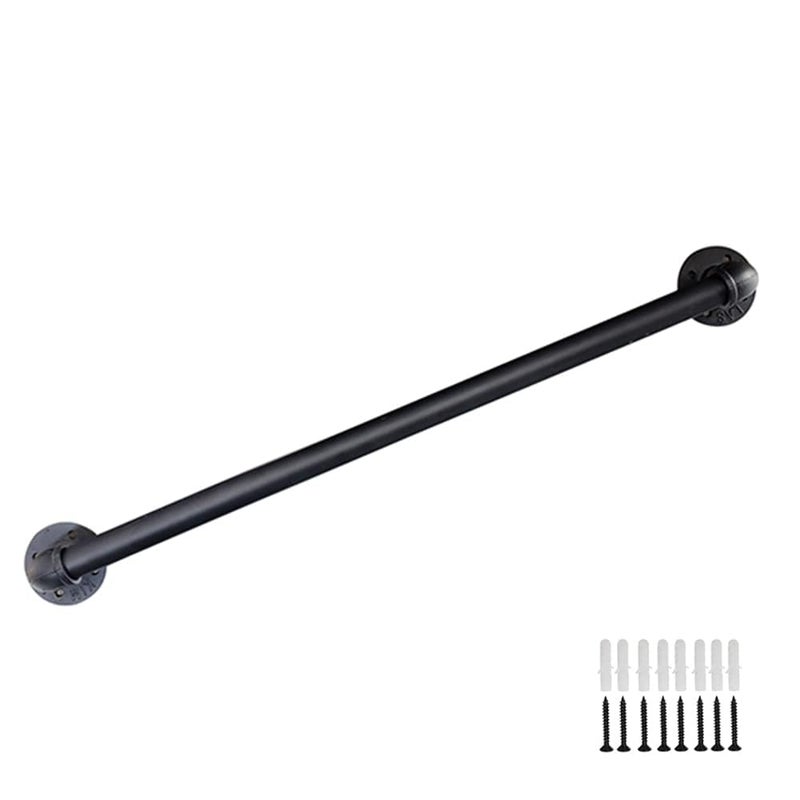 Toriexon Staircase Handrails 3FT, Galvanized Steel Stair Railing Easy to Install, Iron Balusters Hand Railing Indoor Outdoor for Household or Commercial Buildings - Image 1