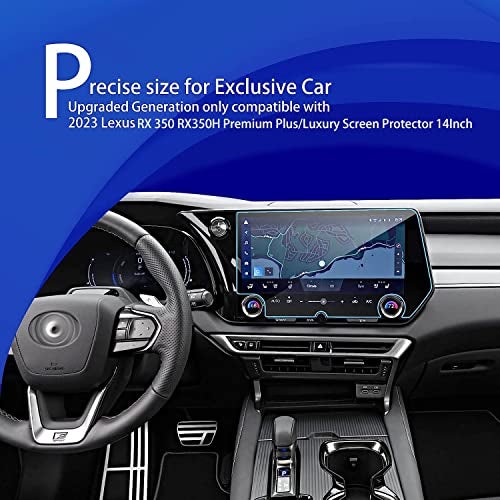 XXCIWP 2025 2024 2023 Lexus RX350h Screen Protector for 2024 Lexus TX 2023 Lexus RX 350 RX350H 14Inch Tempered Glass Protector Film 2023 Lexus RX 350 Accessories - Image 2