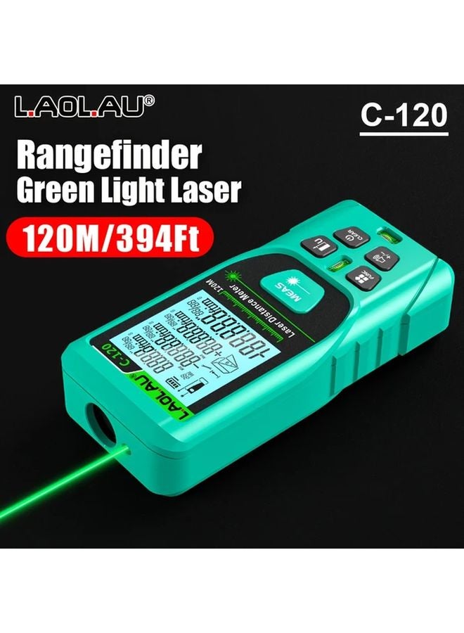 C120 Green Laser Distance Meter High Precision Measurement Tool - Image 1