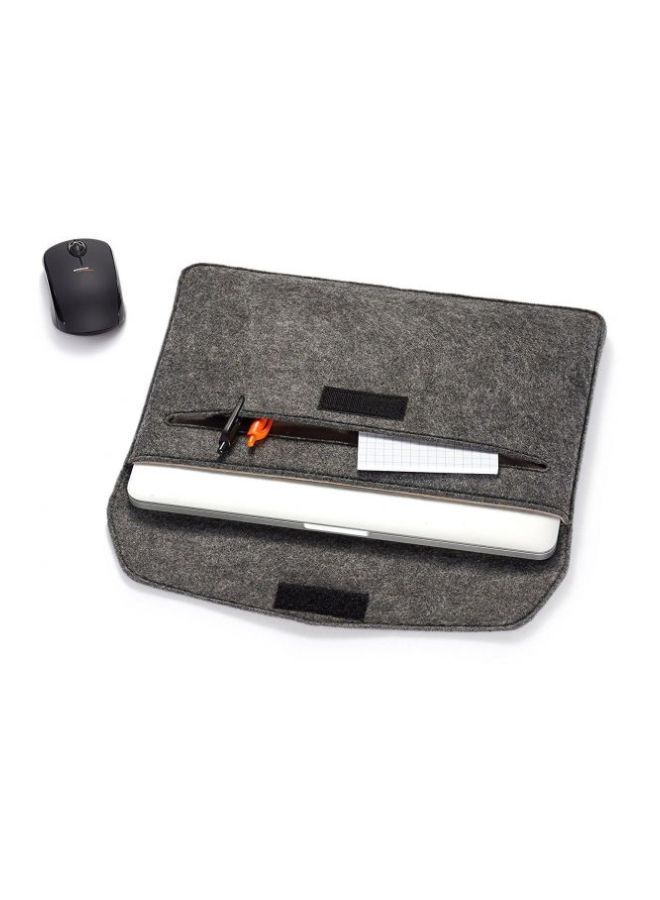 NIBEMINENT Protective Sleeve For 12/12.9-Inch Apple MacBook Surface Pro (2017) Laptop/12.9-Inch iPad 4/3/12-Inch Google Chromebook Laptop Black - Image 4