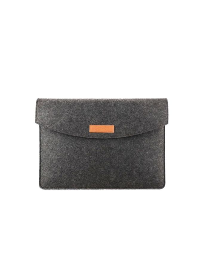 NIBEMINENT Protective Sleeve For 12/12.9-Inch Apple MacBook Surface Pro (2017) Laptop/12.9-Inch iPad 4/3/12-Inch Google Chromebook Laptop Black - Image 1