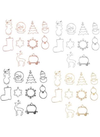 40Pcs  Open Bezel Charms Frame Pendants  Pendant Charms with Loop for DIY Crafts UV Resin Earrings Jewelry Making - pzsku/Z6067DF7DFFDB14D2B1C4Z/45/_/1732590340/6f81f60d-20c4-4cbb-9550-6fdf66ba0ad2