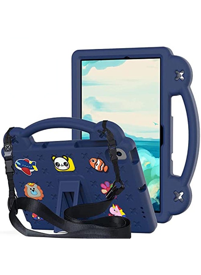 general Kids Case Compatible with Lenovo Tab M10 10.1 inch TB-X505F/TB-X605F, Heavy Duty EVA Foam Shockproof Cover Kids Proof Tablet Case with Stand