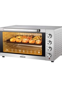 GENERALTEC Generaltec Electric Toaster Oven with Convection fan and Stainless steel heating elements, 60 minute timer with bell, 70-250 degree adjustable 