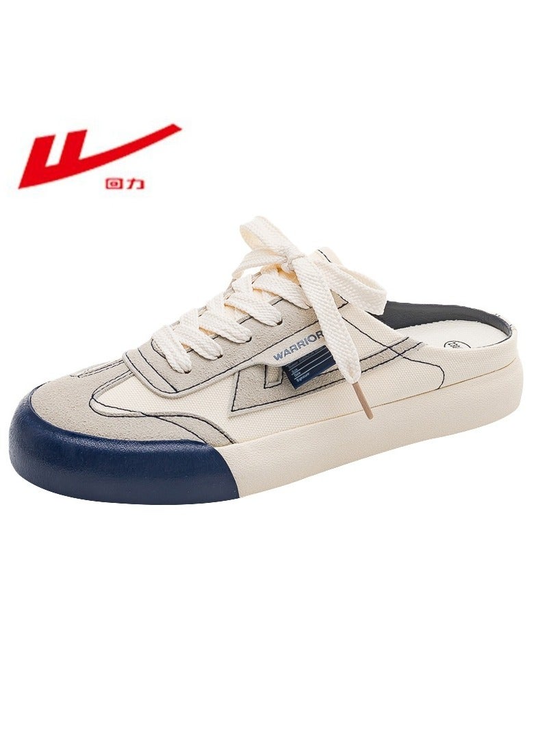 Warrior Women's Comfortable Casual Half Slippers And Canvas Shoes - Image 1