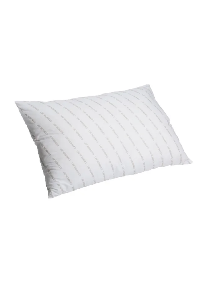 Cannon Polyester Hypoallergenic Mildew Resistant Luxury Queen Pillow White 75 x 50 cm CNON PQ