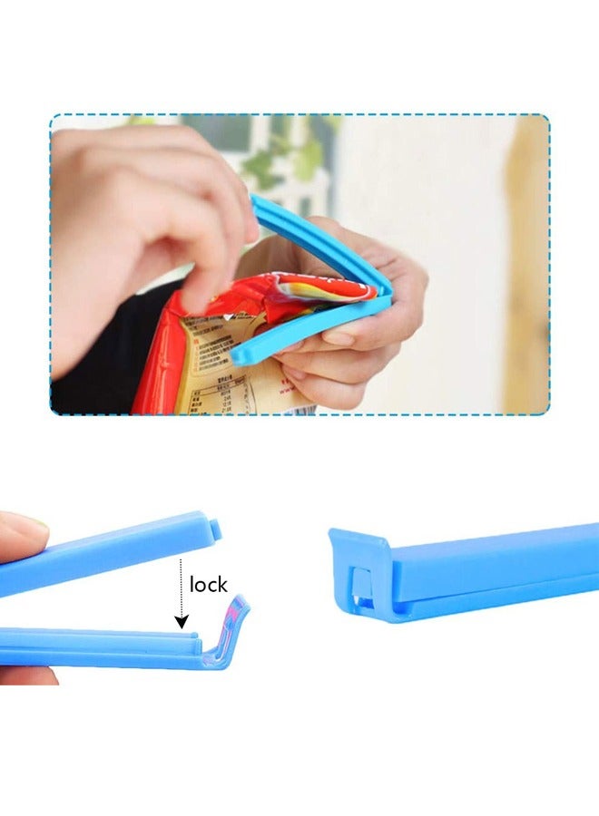 GUSGU Plastic Sealing Clips 30 pcs Colorful Reusable Food Bag Clips for Fresh Keeping Snack Bread Bag Clamp Sealer Kitchen Food Storage and Organization Everyday Use - Image 4