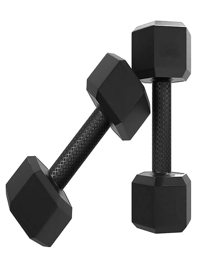 Therapy Fitness PVC Hex Dumbbells - PAIR - 1KG - Image 5