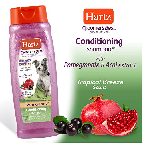 Hartz Groomers Best 3 in 1 Conditioning Shampoo for Dogs 18 oz - Image 2
