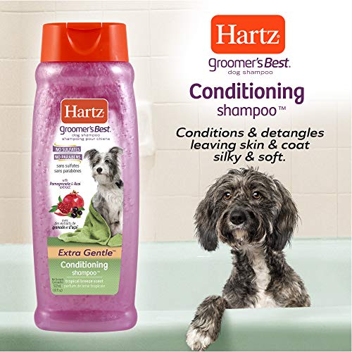 Hartz Groomers Best 3 in 1 Conditioning Shampoo for Dogs 18 oz - Image 3