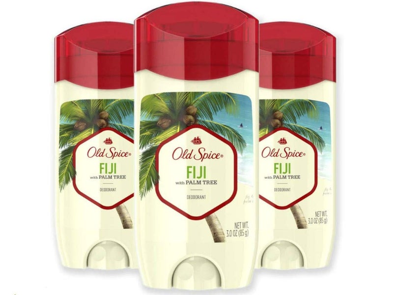 Old Spice Aluminum Free Deodorant for Men, Fiji with Palm Tree Scent, 3.0 Ounce, (Pack of 3) - Image 1