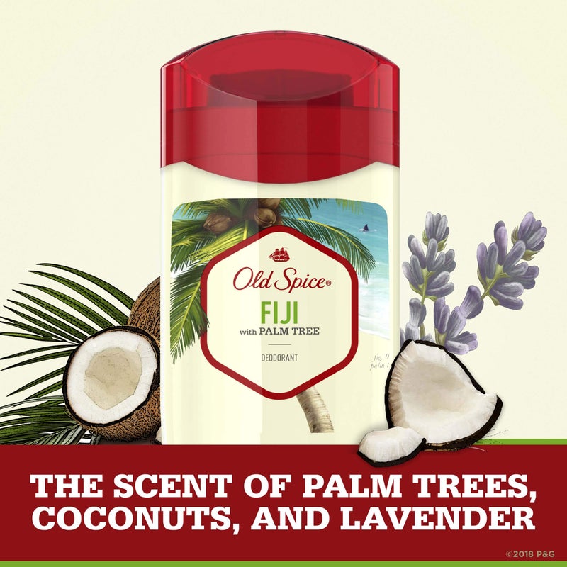 Old Spice Aluminum Free Deodorant for Men, Fiji with Palm Tree Scent, 3.0 Ounce, (Pack of 3) - Image 5