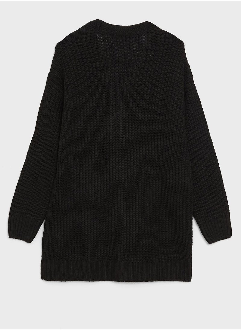 LC WAIKIKI - V-Neck Knitted Cardigan - Image 1