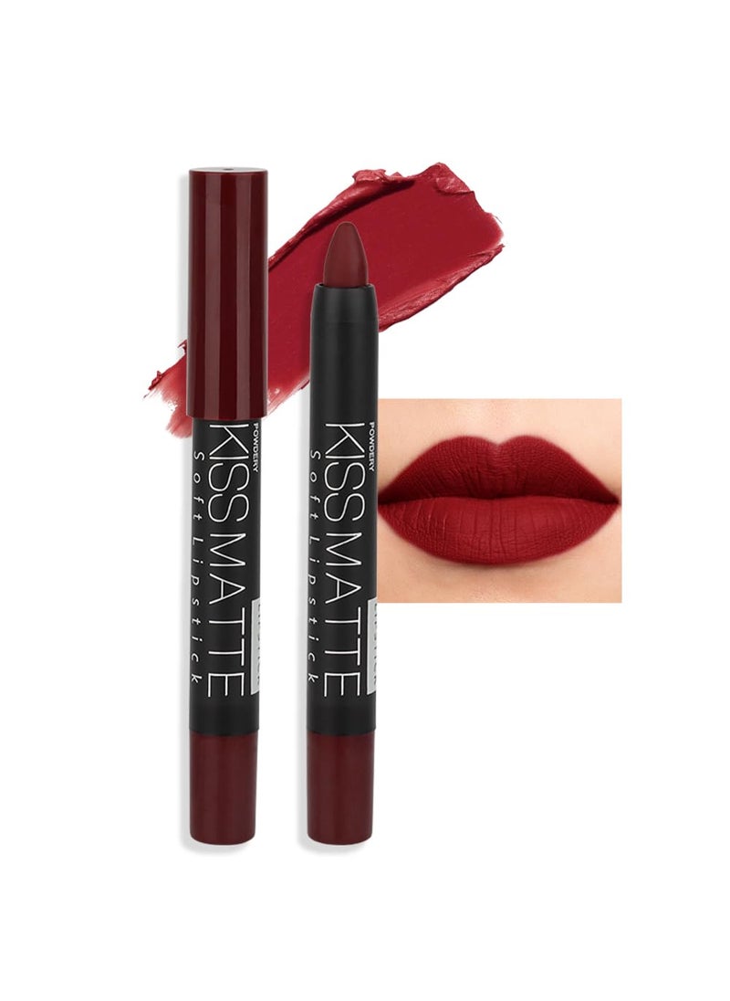 BINGBRUSH - BINGBRUSH Smooth Longwear Lipstick Pack Set, Matte Color Stick Ultimate Lip Crayon for Makeup Collection - Waterproof Velvet Lipgloss Lip Stain (11#) - Image 1