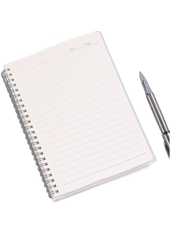 Shen Shi Shen B5/80 Sheets, Transparent Cover Spiral Notebook, Soft Copy Notebook, Lined Style Journal, Notebook, Spiral Notebook, 1 Lined Style Notebook J8518-1 - Image 3