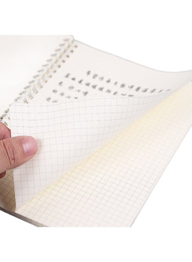 Shen Shi Shen B5/80 Sheets, Transparent Cover Spiral Notebook, Soft Copy Notebook, Lined Style Journal, Notebook, Spiral Notebook, 1 Lined Style Notebook J8518-1 - Image 1