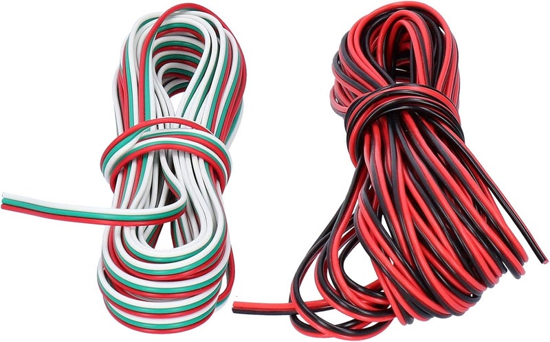 GLOGLOW RGB Extension Wire, Novelty Lighting 10m RGB Strip Cable for 2Pin and 3Pin LED Lighting Applications Extension Wire, Pure Copper Construction, Nan Supplies - Image 4