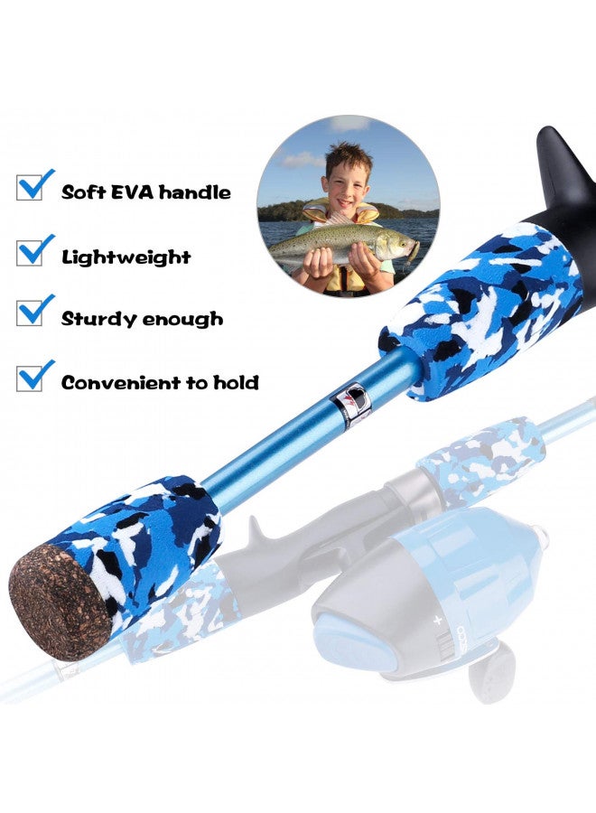 ODDSPRO Kids Fishing Pole - Kids Fishing Starter Kit - with Tackle Box, Reel, Practice Plug, Beginner's Guide and Travel Bag for Boys, Girls - Image 2