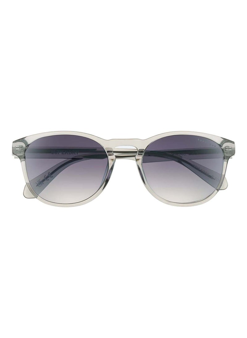 Superdry 5030 Full-Rim Round UV Protection Sunglasses - Grey  - Image 2