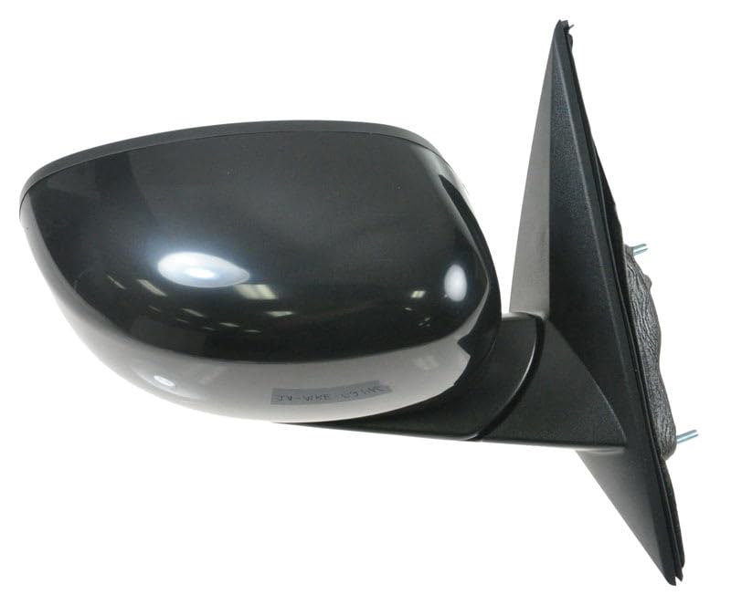 TRQ 2 Piece Driver and Passenger Side Mirror Assembly Set Electric Adjustment Heated No Memory Black Compatible with 2005-2008 Chrysler Dodge Magnum 300 2006-2010 Dodge Charger CH1320231 CH1321231 - Image 5