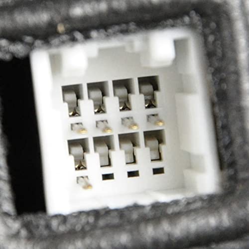 TRQ 2 Piece Driver and Passenger Side Mirror Assembly Set Electric Adjustment Heated No Memory Black Compatible with 2005-2008 Chrysler Dodge Magnum 300 2006-2010 Dodge Charger CH1320231 CH1321231 - Image 3