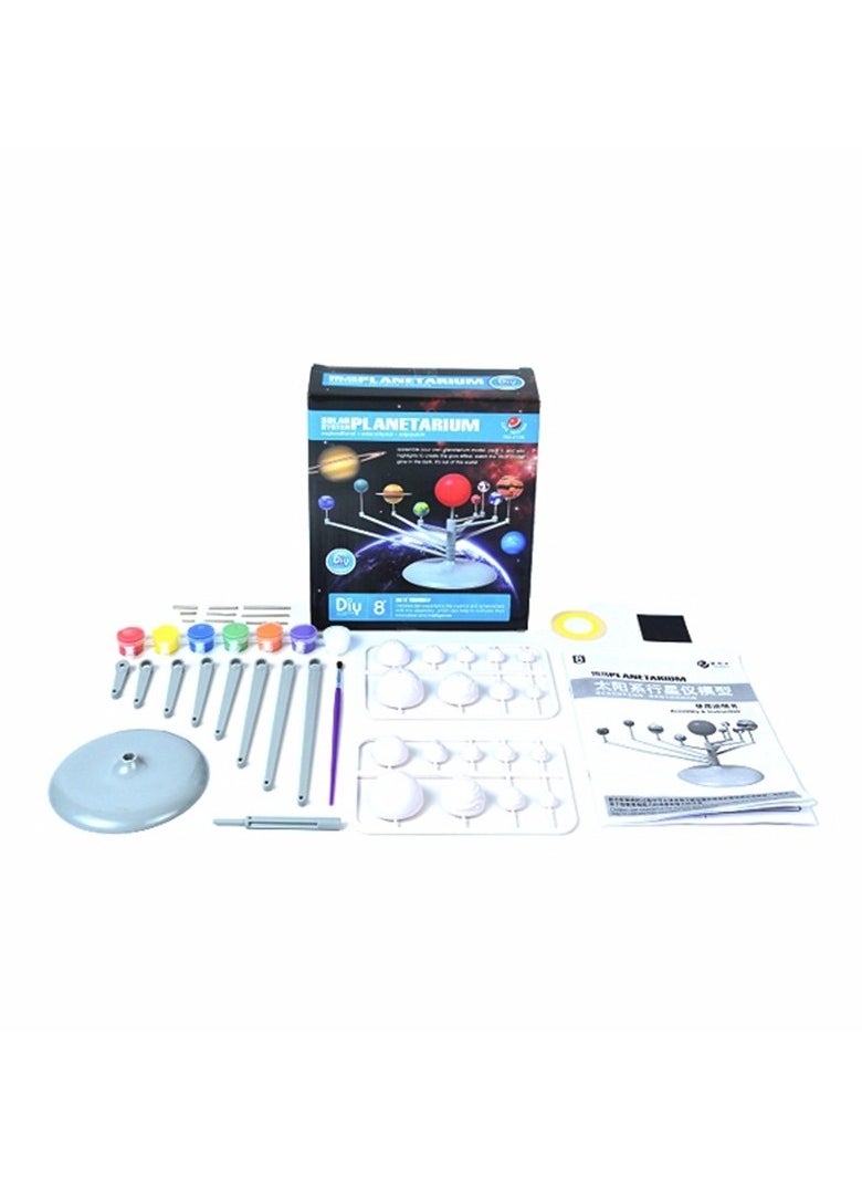 Cute Sunlight +8 STEAM 3D-Glow DIY Solar System Planetarium  - Image 1