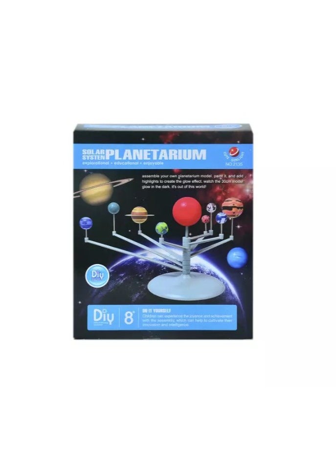 Cute Sunlight +8 STEAM 3D-Glow DIY Solar System Planetarium  - Image 5