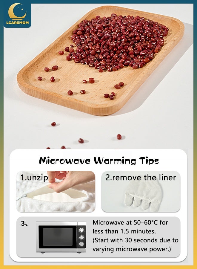 LCAREMOM Baby Soothing Palm, 3-Speed Adjustable Patting Sleeping Toy with Remote, Cute Animal Patting Pillow with Heating Pad, Anti-Flatulence Hugging Doll for Newborns & Infants – Cat-Shaped (White) - Image 3