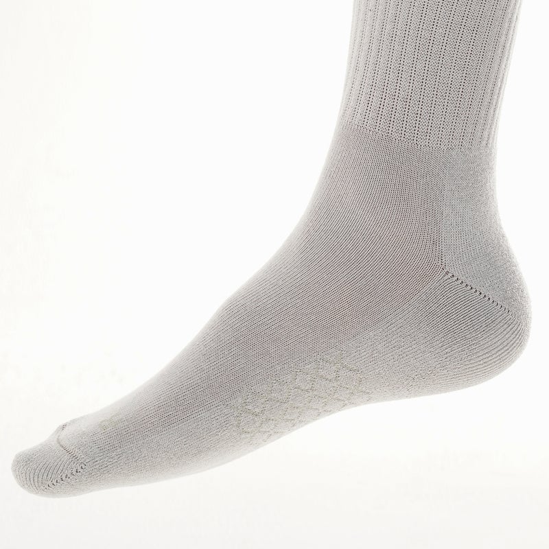Elementa Crew Socks 6 Pairs – Mixed Colors Cotton Blend Socks with Arch Support, Seamless Toe Design & Breathable Odor Control for Everyday Comfort - Image 5