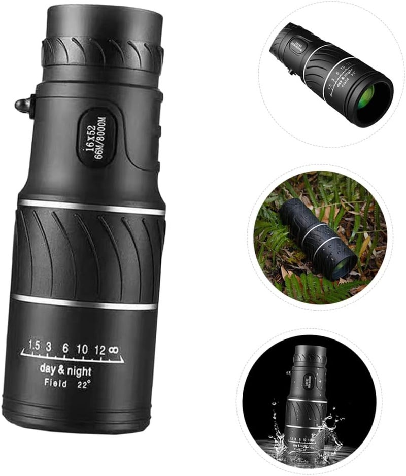 POPETPOP Monocular Telescope High Power Low Light Night Vision Outdoor Viewing for Bird Watching Hiking Camping Astronomy - Image 5