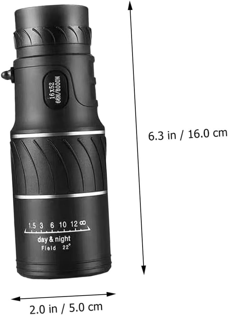 POPETPOP Monocular Telescope High Power Low Light Night Vision Outdoor Viewing for Bird Watching Hiking Camping Astronomy - Image 2