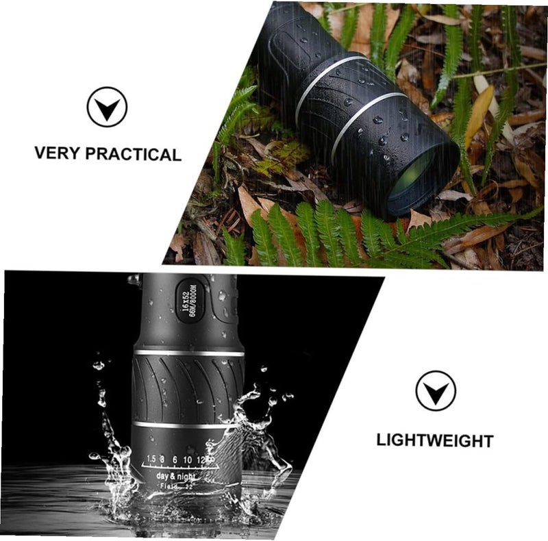 POPETPOP Monocular Telescope High Power Low Light Night Vision Outdoor Viewing for Bird Watching Hiking Camping Astronomy - Image 4