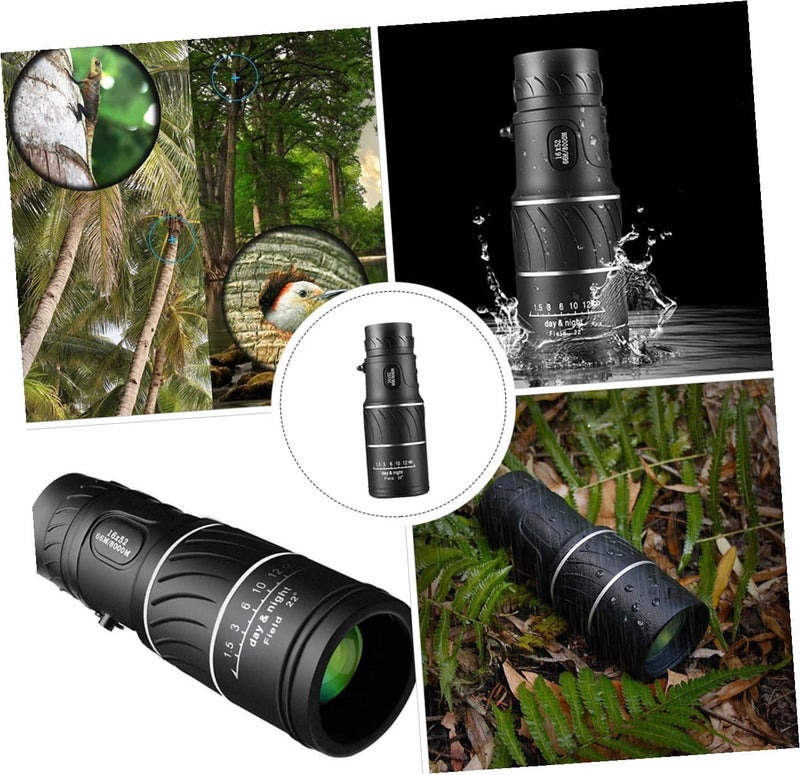POPETPOP Monocular Telescope High Power Low Light Night Vision Outdoor Viewing for Bird Watching Hiking Camping Astronomy - Image 1