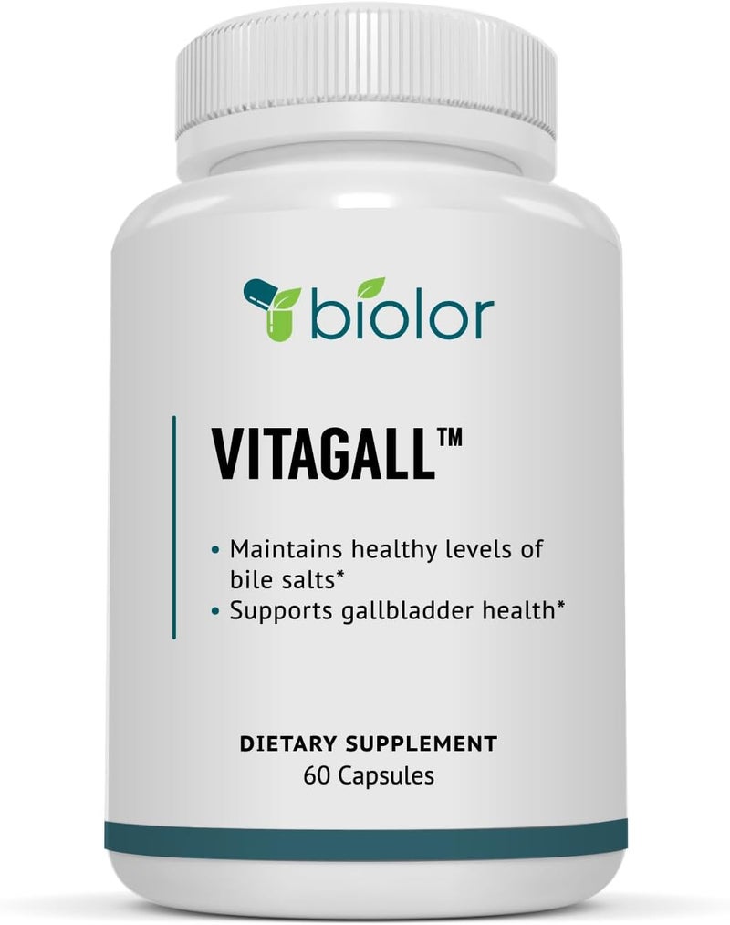 Biolor VitaGall The Best Gallbladder Health Supplement  Natural Gallbladder Cleanse with Chanca Piedra and Artichoke Extract  Gallbladder Formula for Healthy Digestive System Gallbladder  Liver - Image 1
