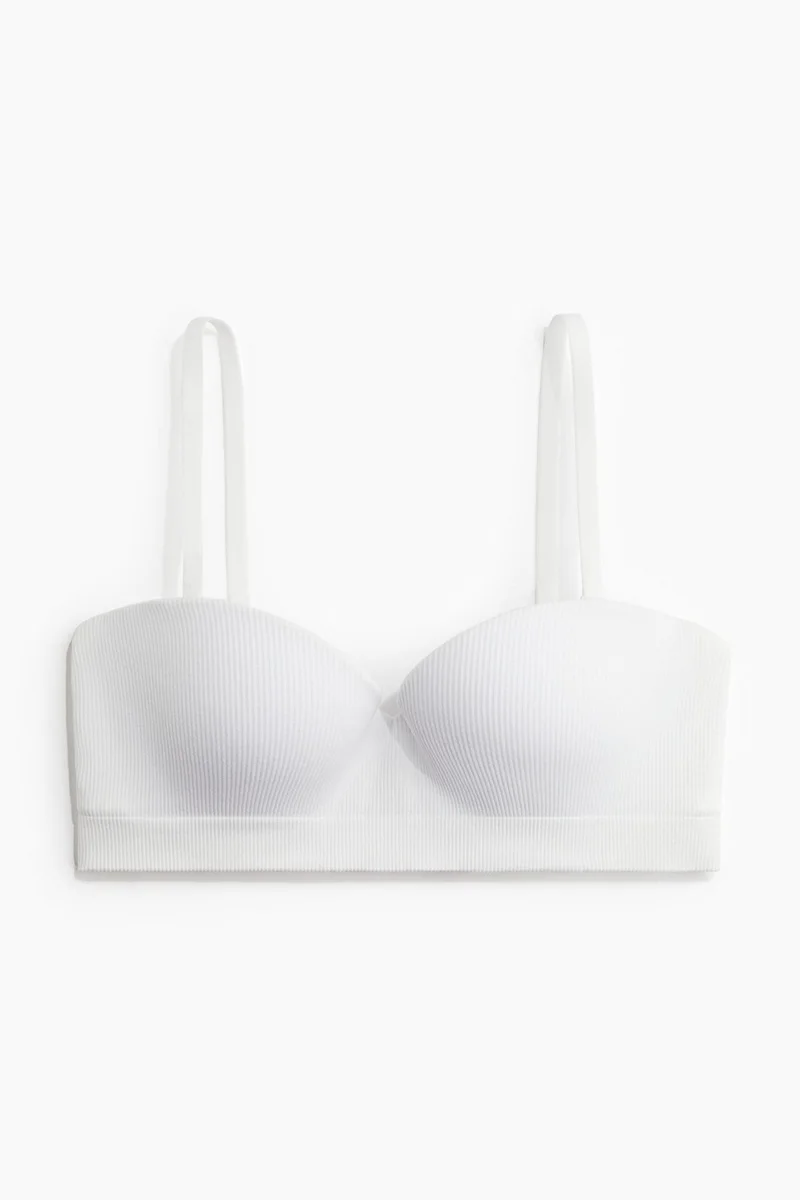 H&M  Seamless padded balconette bra for Women | Best Price UAE