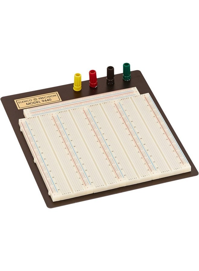 Elenco Breadboard ; 3220 Total Contact Points ; Make Diy College High School Prototyping Projects Easier ; 9440C - Image 2