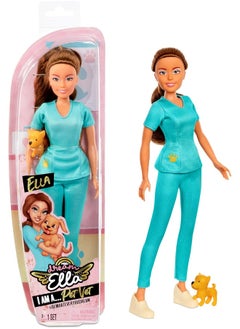 MGA Entertainment Dream Ella I Am Fashion Doll 11.5" Pet Vet/Veterinarian  - Image 1