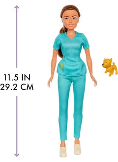 MGA Entertainment Dream Ella I Am Fashion Doll 11.5" Pet Vet/Veterinarian  - Image 3