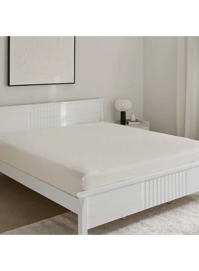 هوم بوكس شرشف سرير هاميلتون مقاس سوبر كينج مخطط ساتان  ×  ×  سم