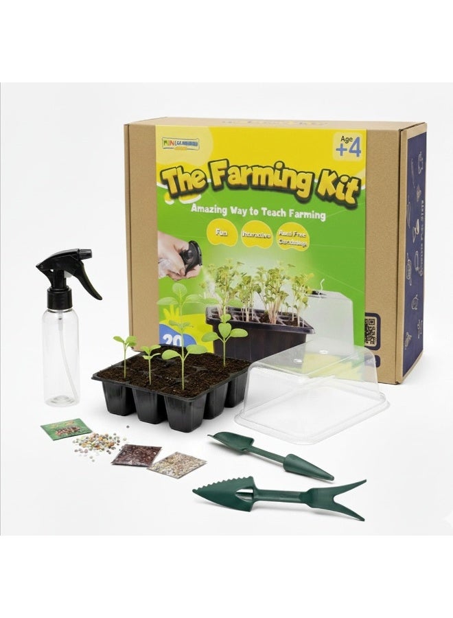 فن ليرنينج ستور طقم الزراعة للأطفال – ممتع وتعليمي لتنمية النباتات | حديقة صغيرة… مغامرة كبيرة! - Image 1