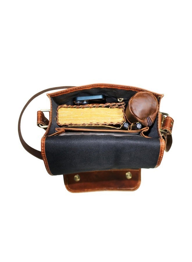 jaald Genuine Men'S Auth Real Leather Vintage Verticle Messenger Satchel Mens Ipad Bag By Jaald - Image 5