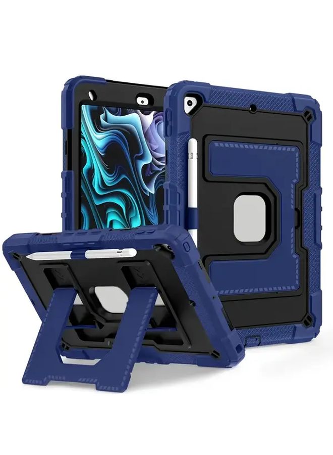 غطاء واقي أحمر وردي مع حامل لآيباد إير 4 مقاس 10.9 بوصة 2020، غطاء متين مضاد للانزلاق - Image 1