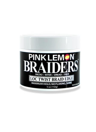 PINK LEMON Braiding Gel (5 oz) - Maximum Hold, No Flaking, Long Lasting Hold, High Shine. For Micro, Inter, Dread, Faux, Loc, Twist, Braid, Edge. - pzsku/Z60691F1A98F78FCEE5FBZ/45/_/1739362514/fdb6e122-20e7-4af8-a275-ae25075f77c2
