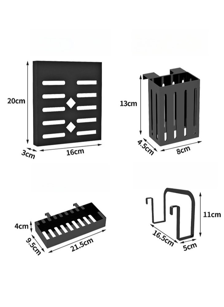 Generic - The Sink Dish Drainer Drying Rack,2 Tier Dish Drying Rack for Kitchen Counter, Large Dish Drying Rack with Flip Door, Over Sink Dish Drying Rack for Family Use,Dust-Proof,105cm - Image 1