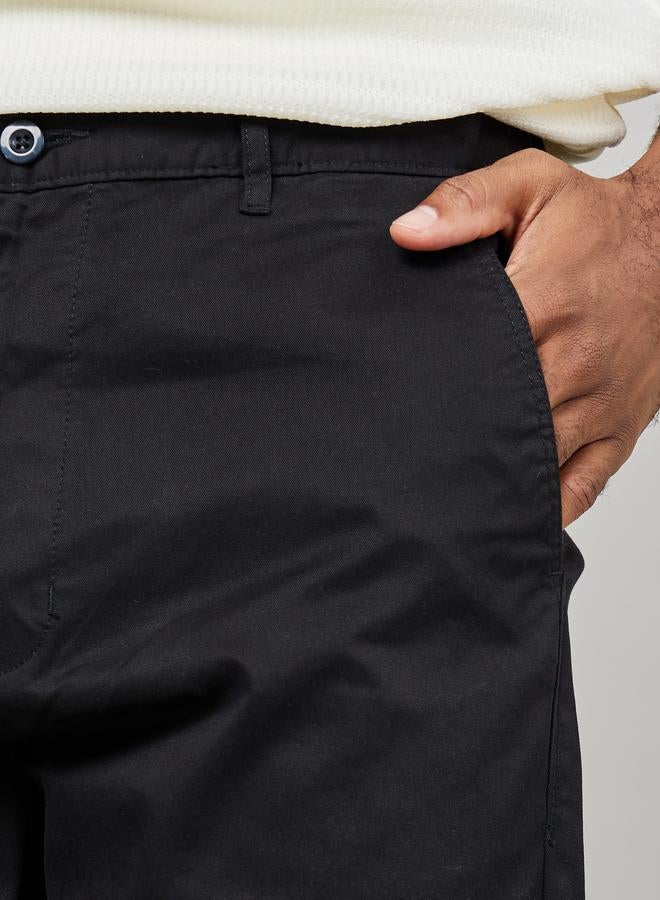 ستايلي بنطال تشينو سادة بقصة سليم فت - Image 3