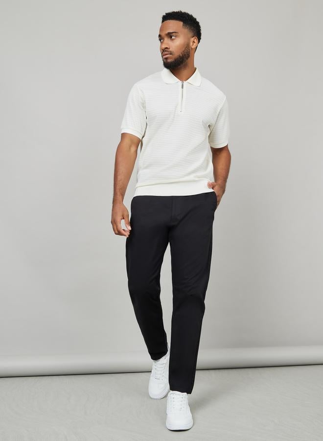 ستايلي بنطال تشينو سادة بقصة سليم فت - Image 2