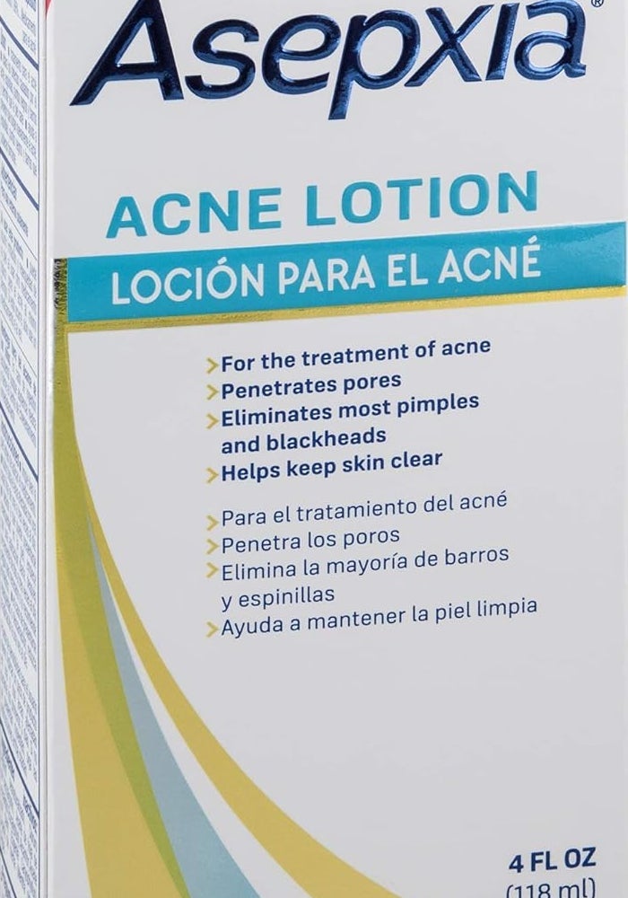 Asepxia Acne Astringent Lotion with 1.86% Salicylic Acid for Effective Treatment of Pimples and Blackheads - 4 oz - Image 3