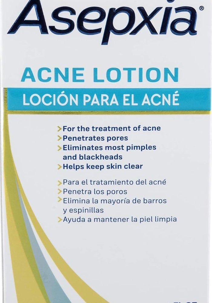 Asepxia Acne Astringent Lotion with 1.86% Salicylic Acid for Effective Treatment of Pimples and Blackheads - 4 oz - Image 2