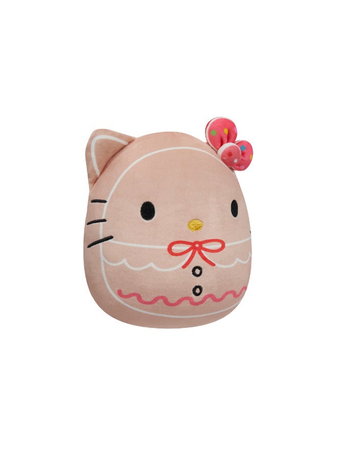 Squishmallows 8 inch Sanrio Hello Kitty Gingerbread , Officially Licensed Kellytoy Plush Toy, Colorful Soft Toy, Gift for Kids, Girls & Boys Washable Squishy Stuff Toy Multicolor All Age  - Image 2